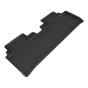 Kia EV6 Floor Mats - Rear - 3D MAXpider - Kagu - Black - `23-`24 Kia EV6 Floor Mats - Rear - 3D MAXpider - Kagu - Black - `23-`24